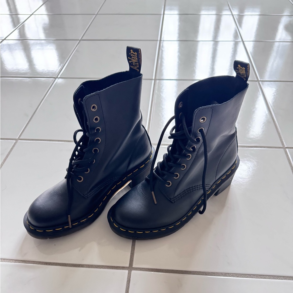 Dr. Martens boots size 8 with heels